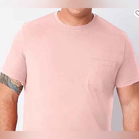 St. John's Bay Big and Tall Mens Crew Neck Short Pocket T-Shirt.   NWOT - Picture 2 of 5